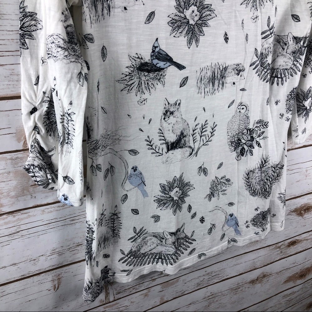 Anthropologie Postmark Creature Comforts top - Picture 5 of 8